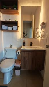 Phòng tắm tại Apartament ARICEL