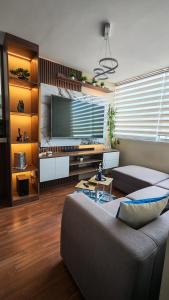 Nhà bếp/bếp nhỏ tại Apartament ARICEL