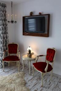 Posezení v ubytování Apartamenty Baj na Polnej -Górski Azyl