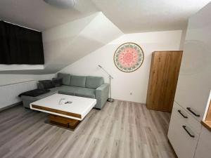 Μια τηλεόραση ή/και κέντρο ψυχαγωγίας στο Appartement Bayerisch Eisenstein