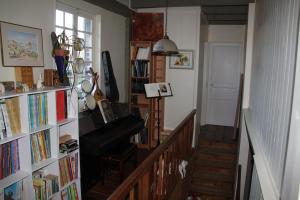 Knihovna v bed and breakfast