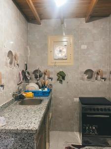 Η κουζίνα ή μικρή κουζίνα στο Lighthouse camp