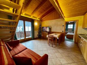 Posezení v ubytování Bait Ables