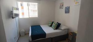 Postel nebo postele na pokoji v ubytování Apartamento en Villeta 2 + 18 fotografií