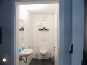 Koupelna v ubytování Urban Living unter den Dächern der Göttinger Altstadt