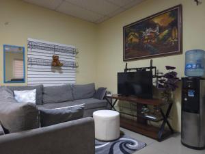 Posezení v ubytování Beautiful and comfortable house + 24 fotografií