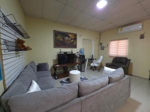 Posezení v ubytování Beautiful and comfortable house