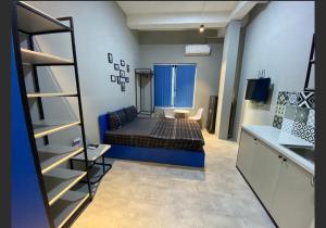 Postel nebo postele na pokoji v ubytování CoNet Hotel & Apartment