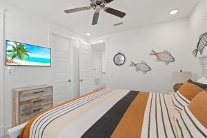 Voodi või voodid majutusasutuse Crab Cottage toas +25 fotot