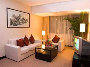 Posezení v ubytování Skyline Plaza Hotel Guangzhou