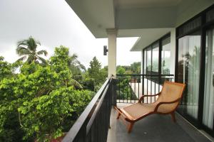 Balkón nebo terasa v ubytování Sabda Alam Agro & Farmstay