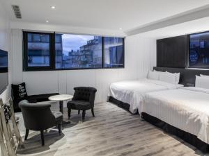 Katil atau katil-katil dalam bilik di Hotel Relax III