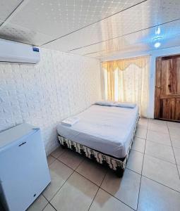 Postel nebo postele na pokoji v ubytování Suite para parejas