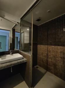 Vannituba majutusasutuses Vibes Inn Baga