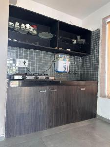 Köök või kööginurk majutusasutuses Vibes Inn Baga