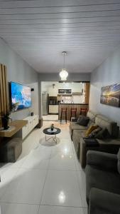 TV a/nebo společenská místnost v ubytování Casa Moderna - Centro