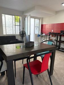 Nhà bếp/bếp nhỏ tại Comoda casa para alojamiento