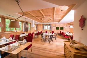Istumisnurk majutusasutuses Hotel Forellenhof