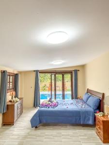 Postel nebo postele na pokoji v ubytování The glade