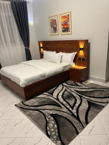 Ένα ή περισσότερα κρεβάτια σε δωμάτιο στο Jolitha homes