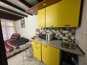 Kuchyň nebo kuchyňský kout v ubytování House&House 84