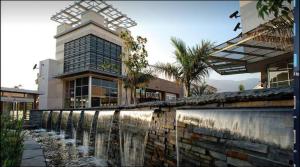 Budova, kde se vila nachází