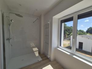 Koupelna v ubytování 285 - gite de la rue du Chateau Aizenay + 34 fotografií