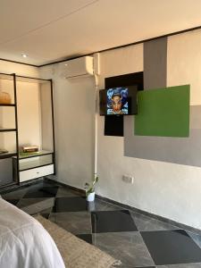 TV a/nebo společenská místnost v ubytování The Legacy