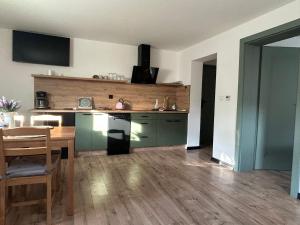 Η κουζίνα ή μικρή κουζίνα στο Apartman nad Metují