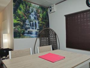 a table with a red napkin on top of it at Ito - Cottage - Vacation STAY 19055 in Ito +41 photos