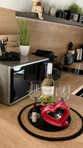 Nápoje v ubytování Tiszaparti Meseház