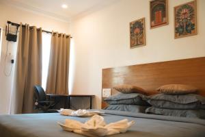 Giường trong phòng chung tại North39