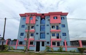 Το κτήριο όπου στεγάζεται  το διαμέρισμα