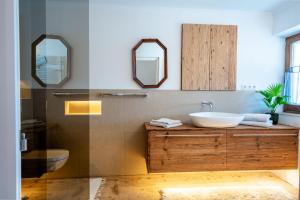 Et badeværelse på Chalet Innerwald