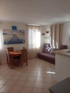 Et opholdsområde på Appartamento Antonia