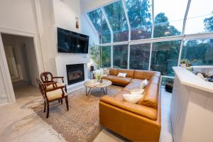 TV/trung tâm giải trí tại Idaway Retreat