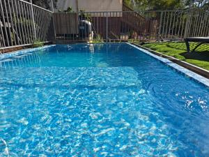 Bazén v ubytování נופים בלבן - בקתה עם אמבט ספא מלבני ענק ובריכה פרטית nebo v jeho okolí + 4 fotografie