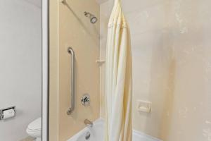 a shower with a shower curtain in a bathroom at Comfort Inn & Suites Berea in Berea +43 photos