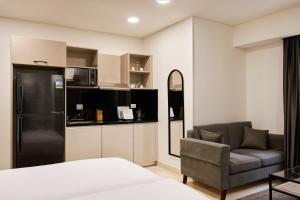 Η κουζίνα ή μικρή κουζίνα στο Brassbell l New Cairo l next to AUC +64 φωτογραφίες