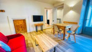 TV a/nebo společenská místnost v ubytování Casa Pozzallo Ida - Affitti Brevi Italia + 18 fotografií