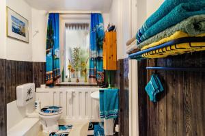 Koupelna v ubytování Gästezimmer für 3 Personen + 24 fotografií