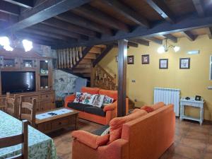 Χώρος καθιστικού στο casa PUMARADA