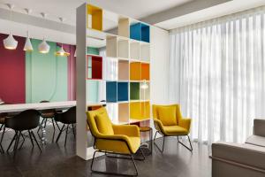 Χώρος καθιστικού στο Hotiday Firenze Peretola