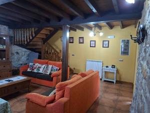 Χώρος καθιστικού στο casa PUMARADA