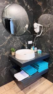 Et badeværelse på BarnHouse SPORTOHOTA