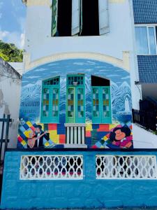 Hoone, kus hostel asub