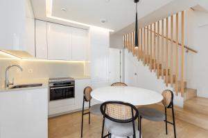 Køkken eller tekøkken på Uma Suites O'Donnell