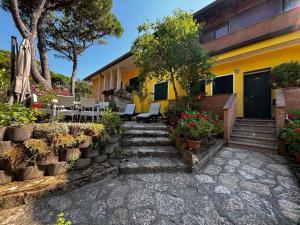 Budova, kde se vila nachází