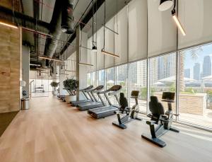 Fitness centrum a/nebo fitness zařízení v ubytování Stylish 2BR in Forte 2