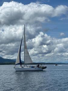 Příroda nedaleko ubytování na lodi